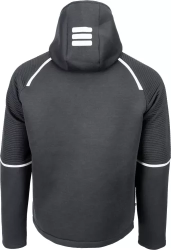 L-SURE CRAIG kapucnis kardigá fekete 4XL