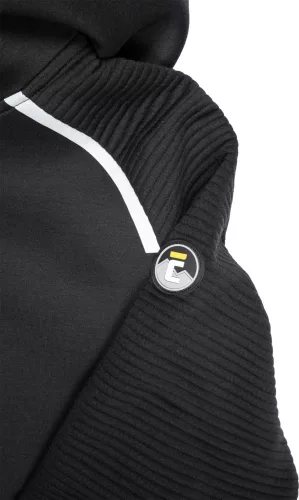 L-SURE CRAIG kapucnis kardigá fekete 4XL