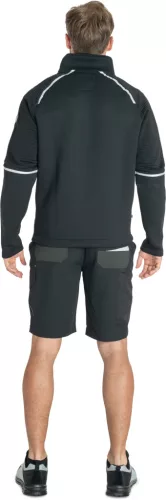 L-SURE CRAIG kardigán fekete 4XL