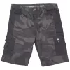 CRAMBE rövidnadrág terepmintás zöld 2XL