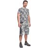 CRAMBE rövidnadrág terepmintás szürke S