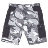 CRAMBE rövidnadrág terepmintás szürke S