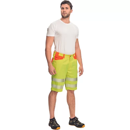 LATTON rövidnadrág sárga/narancssárga 52