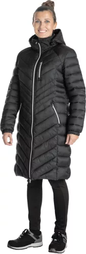 L-SURE SYLVIA LADY kabát fekete XL