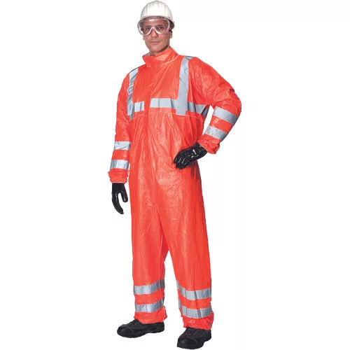 Tyvek 500 overall HV narancssárga XL