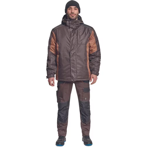 DAYBORO télikabát sötét barna L