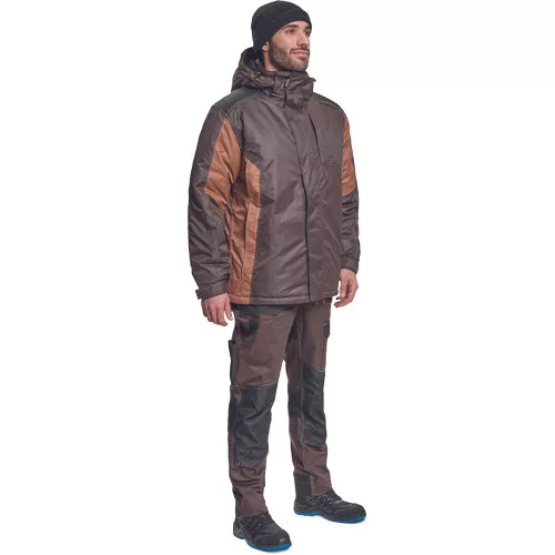 DAYBORO télikabát sötét barna XL