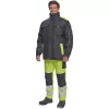 MAX VIVO télikabát fekete/sárga 4XL