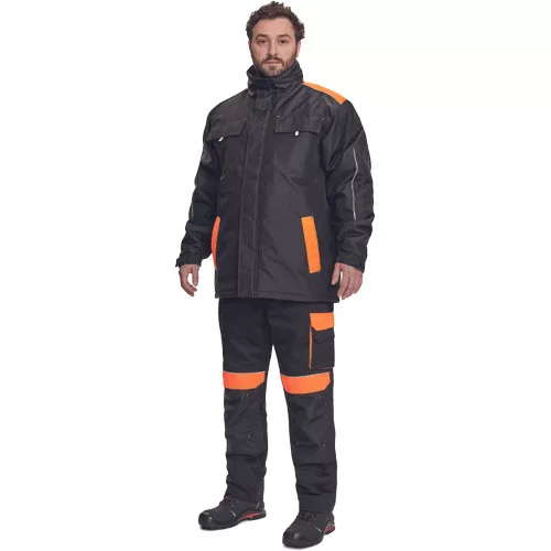 MAX VIVO télikab fekete/narancssárga 4XL