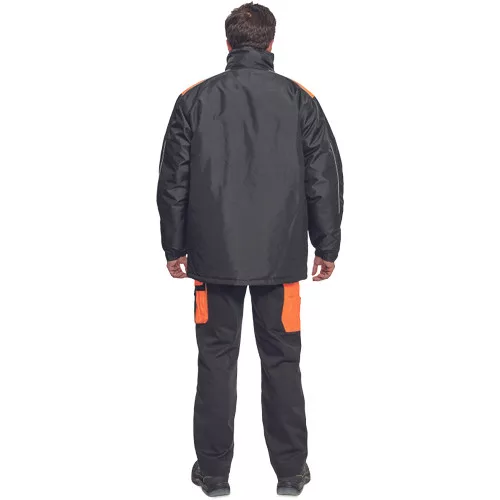 MAX VIVO télikab fekete/narancssárga 4XL