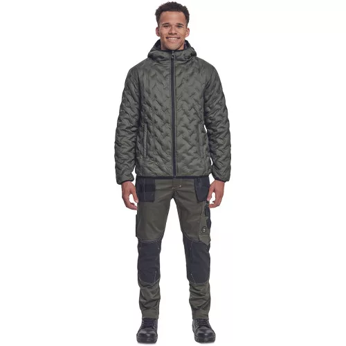 NEURUM Pehely dzseki sötét olajzöld XS