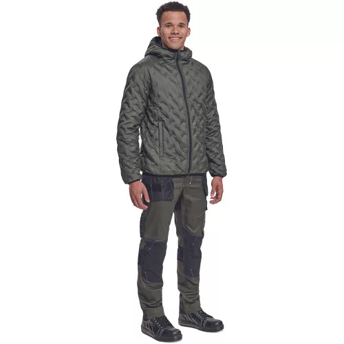 NEURUM Pehely dzseki sötét olajzöld 4XL