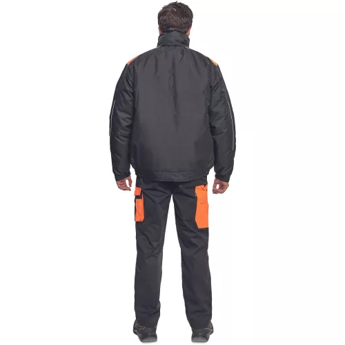 MAX VIVO PILOT dzseki fekete/narancs XL