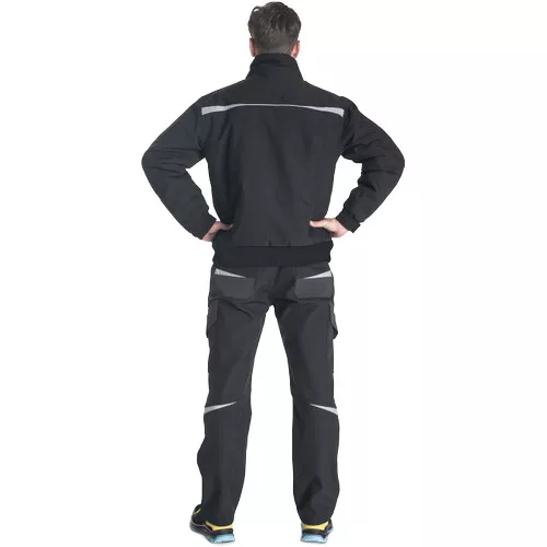 EMERTON STR téli pilóta dzseki fekete4XL