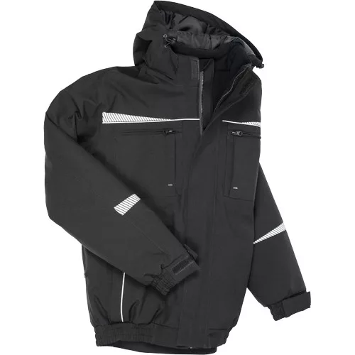 EMERTON STR téli pilóta dzseki fekete4XL