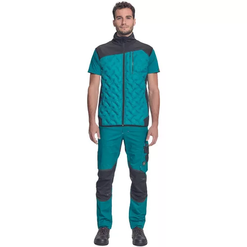 NEURUM LIGHT softshell mellény petrol XS