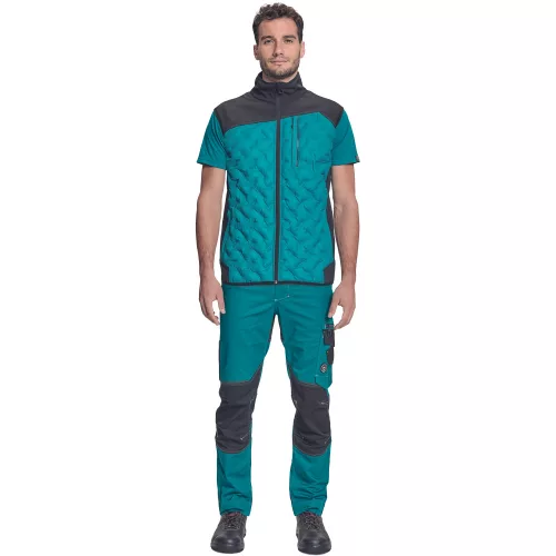 NEURUM LIGHT softshell mellény petrol XS