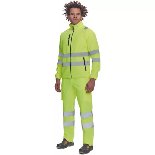 ALMERIA FULL HV polár pulóver sárga XL