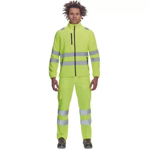 ALMERIA FULL HV polár pulóver sárga XL