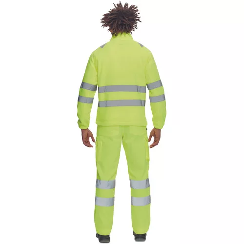 ALMERIA FULL HV polár pulóver sárga 3XL