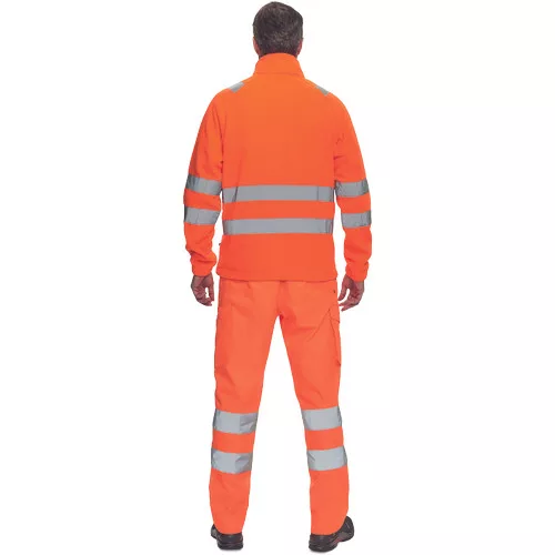 ALMERIA FULL HV polár pulóver naran 3XL