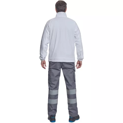 BHADRA fleece pulóver fehér 3XL