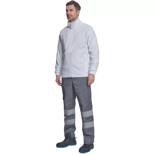 BHADRA fleece pulóver fehér 3XL