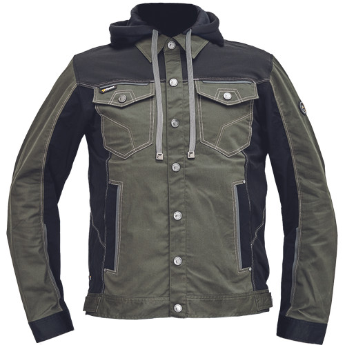 NEURUM CLS kapucnis sötét olajzöld 64