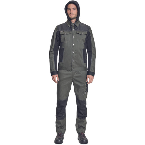 NEURUM CLS kapucnis sötét olajzöld 64