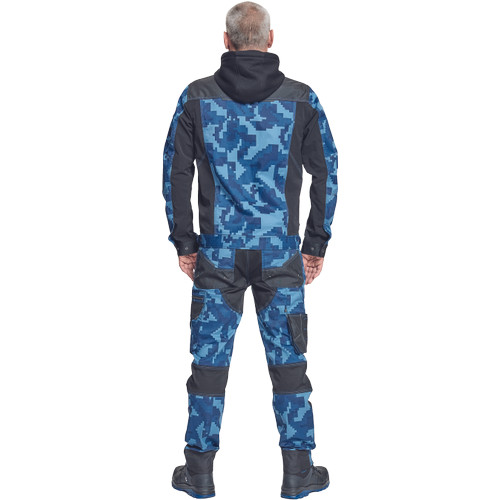 NEURUM CAMOU kapucnis dzseki navy 46