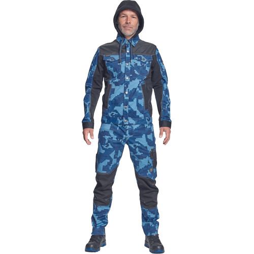 NEURUM CAMOU kapucnis dzseki navy 46