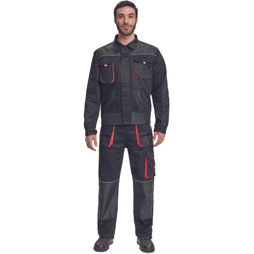 FF HANS kabát fekete/antracit 56