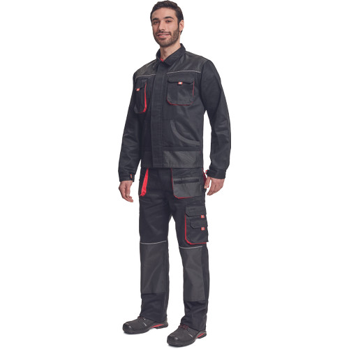 FF HANS kabát fekete/antracit 58