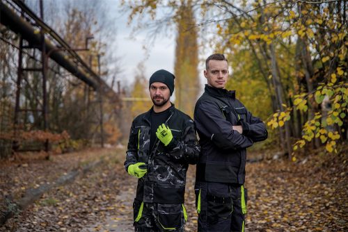 SHELDON munkakabát antracit 68