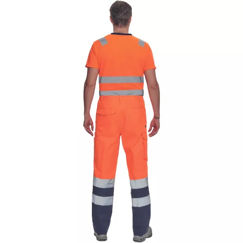 BURGOS HV nadrág narancssárga/navy 48