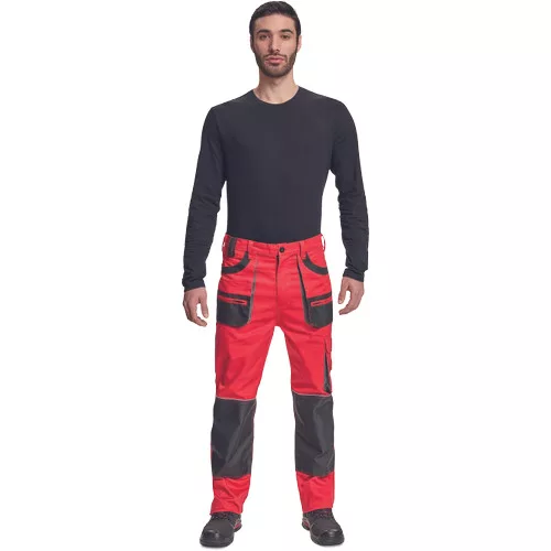 FF HANS nadrág piros/antracit 64