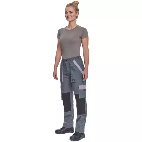 MAX SUMMER LADY nadrág szürke/v.lila 36