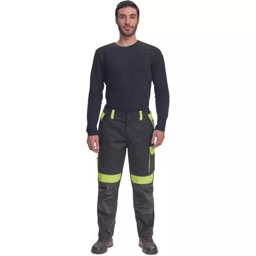 MAX VIVO nadrág fekete/sárga 48