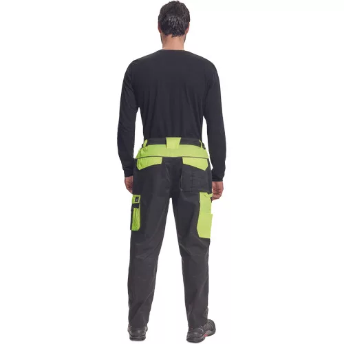 MAX VIVO nadrág fekete/sárga 48