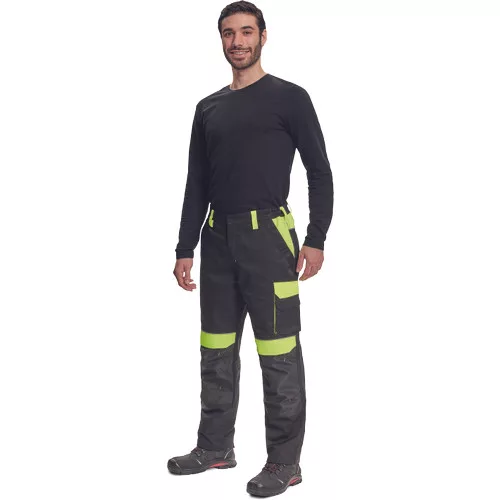 MAX VIVO nadrág fekete/sárga 50