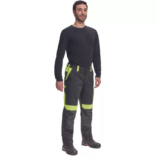 MAX VIVO nadrág fekete/sárga 68