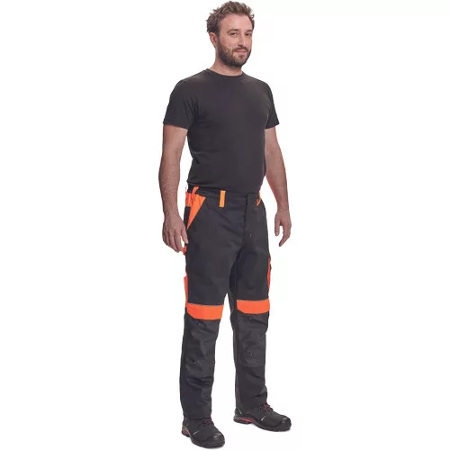 MAX VIVO nadrág fekete/narancssárga 54