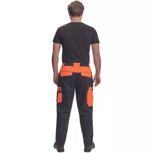 MAX VIVO nadrág fekete/narancssárga 56