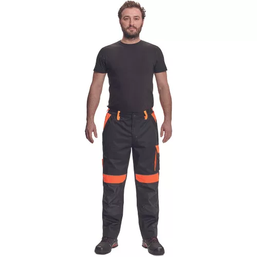 MAX VIVO nadrág fekete/narancssárga 64