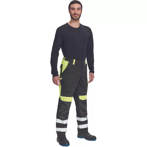 MAX VIVO RFLX nadrág fekete/sárga 50