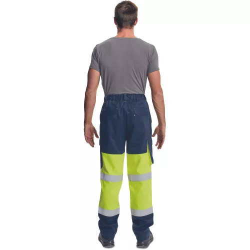 MULTINORM TAP PM HV nadrág sárga/navy XS