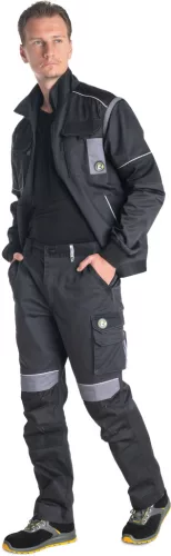 MAX ECO STRETCH nadrág fekete 56