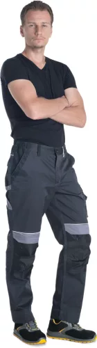 MAX ECO STRETCH nadrág fekete 56