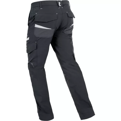 EMERTON S-STRETCH nadrá fekete/szürke 60