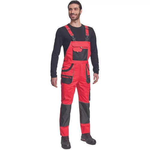 FF HANS mellesnadrág piros/antracit 64